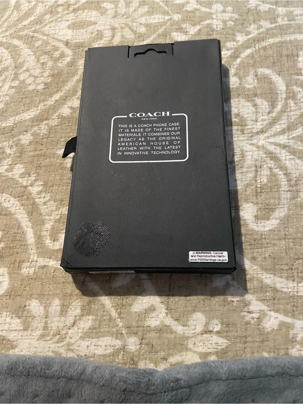 COACH Purple Floral MagSafe-Compatible iPhone 12/12 Pro Case